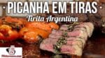 Como Fazer Churrasco Argentino – Tiritas – Picanha em Tiras – Tv Churrasco