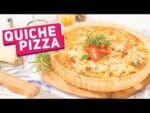 UMA QUICHE BEM DIFERENTE DE PIZZA (Torta quiche com “massa podre”) – Receitas de Minuto #363