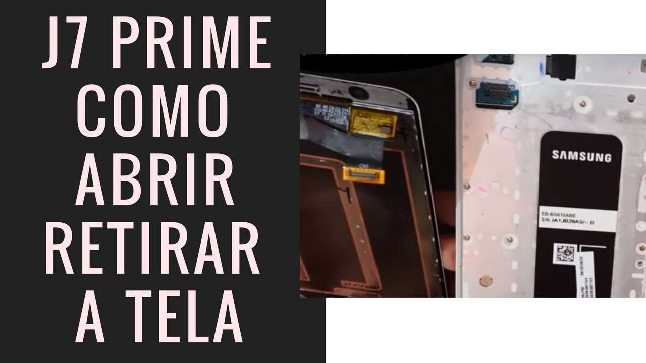 Samsung J7 Prime Como Abrir
