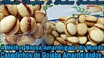 BISCOITINHOS AMANTEIGADOS DE GOIABADA OU CASADINHOS DE GOIABADA.