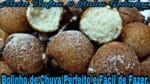 BOLINHO DE CHUVA FOFINHO E SEQUINHO FÁCIL E DELICIOSO.