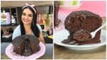 BOLO DE CHOCOLATE SUPER RECHEADO COM BRIGADEIRO