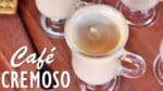 CAFÉ CREMOSO IGUAL DE CAFETERIA COM APENAS 3 INGREDIENTES SUPER FÁCIL | Menino Prendado