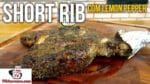 Como Fazer Short Rib com Lemon Pepper (Costela Premium) – Tv Churrasco