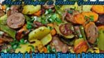 Refogado de Calabresa Com Legumes Uma Delicia.