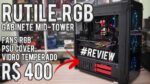 Review Gabinete Liketec Rutile – Um case RGB com controle, vidro temperado e PSU cover por R$ 400