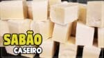 SABÃO CASEIRO DE LIMÃO –  REAPROVEITANDO ÓLEO DE COZINHA