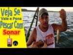 Teste De Pesca Com o Sonar Outlife Importado Da China