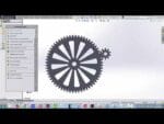 Engrenagens de dentes retos com encaixe perfeito na 3d parte 1
