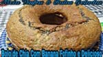BOLO DE CHIA COM BANANA FOFINHO E FÁCIL DE FAZER.