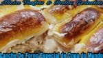 LANCHE RÁPIDO DE BISNAGUINHA AO FORNO UMA DELÍCIA ESPECIAL DE COPA DO MUNDO ❤️