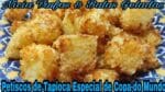PETISCOS DE TAPIOCA COM QUEIJO ESPECIAL DE COPA DO MUNDO ❤️