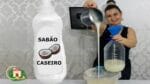 SABÃO DE COCO CASEIRO LÍQUIDO – Culinária em Casa