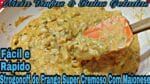 STROGONOFF DE FRANGO DIFERENTE COM MAIONESE E REQUEIJÃO CREMOSO UMA DELICIA.