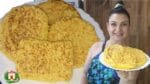 BOLACHINHA OU CREPIOCA DE FLOCÃO NA FRIGIDEIRAou BOLO DE CACO – Culinária em casa