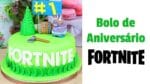 Bolo Fortnite | Como Fazer Bolo de Aniversário Fortnite