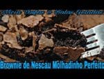 BROWNIE DE NESCAU FÁCIL RÁPIDO E DELICIOSO.