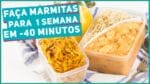 FAÇA MARMITAS PARA 1 SEMANA EM 40 MINUTOS: Strogonoff de Palmito – Receitas de Minuto 393