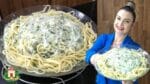MACARRÃO COM MOLHO BRANCO SEM CREME DE LEITE – Culinária em Casa