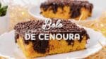 O MELHOR BOLO DE CENOURA DO MUNDO | MASSA SUPER FOFA | Gabriel Freitas |