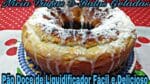 PÃO DOCE DE LIQUIDIFICADOR FÁCIL RÁPIDO E MUITO SABOROSO.