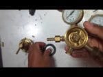 Reparo do diafragma de regulador de gas, argônio e outros
