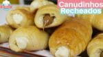 TODO MUNDO ESTAVA ESPERANDO ESTA RECEITA DE CANUDINHOS RECHEADOS