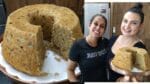 BOLO DE AVEIA COM BANANA SEM FARINHA E SEM AÇÚCAR – ZERO GORDURA
