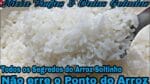 ARROZ SOLTINHO E DELICIOSO NÃO ERRE MAIS O PONTO.