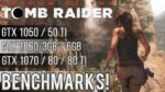 Benchmarks Shadow of the Tomb Raider – GTX 1050, 1050 Ti , 1060 3GB, 1060 6GB, 1070, 1080 e 1080 Ti