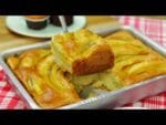 BOLO DE BANANA INVERTIDO DE LIQUIDIFICADOR, FICOU UM ESPETÁCULO
