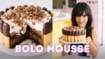 BOLO MOUSSE DE CHOCOLATE SUPER CREMOSO aka CHARLOTTE 2 CHOCOLATES  | RECEITA DANI NOCE