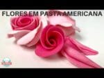 BOTÕES DE ROSA DE  PASTA AMERICANA – Aula 2 – CHEF LÉO OLIVEIRA