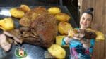 CARNE DE SEGUNDA ASSADA COM APENAS 1 INGREDIENTE PARECE CHURRASCO