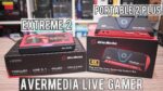 Review Avermedia Live Gamer Portable 2 Plus & Extreme 2 – Opções p/ 1080p60 e 4K Pass (Vale a pena?)