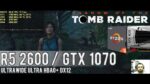 Teste Shadow of the Tomb Raider – R5 2600 / GTX 1070 / Ultrawide 2560×1080 (Ultra!) Primeiros 30min