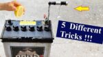 5 ideias incríveis para carregar qualquer bateria de 12V DIY