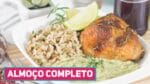 ALMOÇO completo com FRANGO ASSADO mais RÁPIDO e gostoso + Acompanhamentos – Receitas de Minuto 407