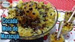 COCADA MOLE DE MARACUJÁ NO COPINHO SUCESSO NAS FESTAS. #receitasnicia