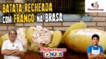 Como Fazer Batata Recheada com Frango na Brasa – Tv Churrasco