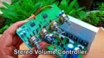 Como fazer o circuito controlador de volume médio de graves estéreo de graves por ic 4558d