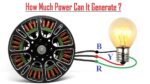 Energia livre é farsa |  Faça um gerador de 220v AC a partir do vídeo do motor BLDC