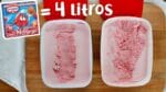 FAÇA 4 LITROS DE SORVETE CASEIRO COM APENAS 1 PACOTE DE GELATINA | Menino Prendado