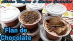 FLAN CREMOSO DE CHOCOLATE FÁCIL RÁPIDO E MUITO SABOROSO.