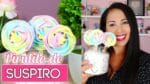 Pirulito de Suspiro | Como Fazer Pirulito de Suspiro Colorido | Cakepedia