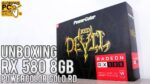Powercolor RX 580 8GB RD Golden OC – Unboxing e primeiras impressões