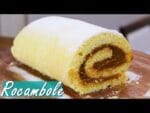 ROCAMBOLE DE DOCE DE LEITE SUPER FÁCIL E RÁPIDO | Menino Prendado