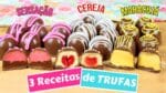 TRUFAS | 3 RECEITAS DE TRUFAS PARA VENDER| CAKEPEDIA