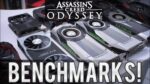 Benchmarks AC Odyssey – RX 570 / 580 / Vega 56 / Vega 64 / GTX 1060 / 1070 / 1080 / 1080Ti / 2080Ti