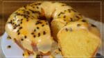 BOLO DE MARACUJÁ SUPER FOFINHO – FEITO COM GELATINA